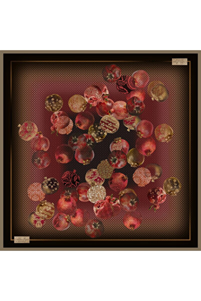 LA BOUTIQUE 2480-01 Twill Silk 90X90