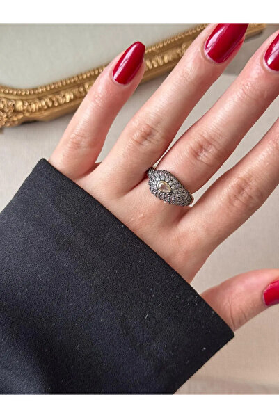 LEROSY CO. Nebula Black Stone Ring