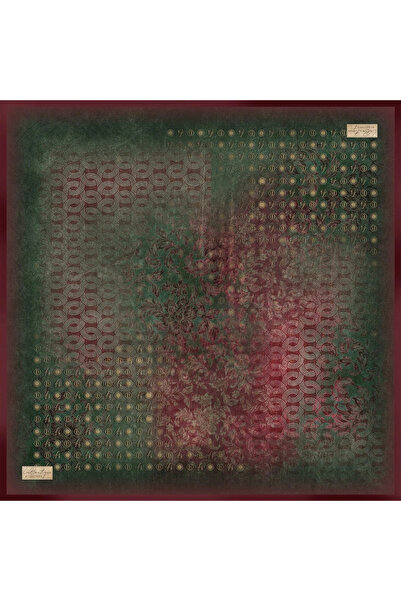 LA BOUTIQUE 2487-02 Twill Silk 90X90