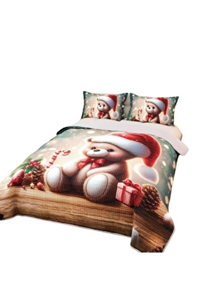 JOJO HOME Set cuvertură și fețe de pernă Christmas Magic