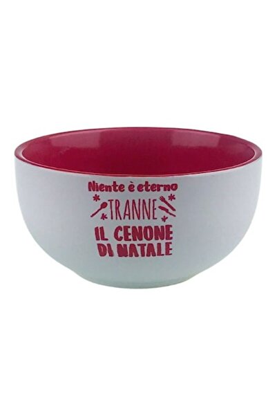 OEM Ceramic Bowl with Italian Text