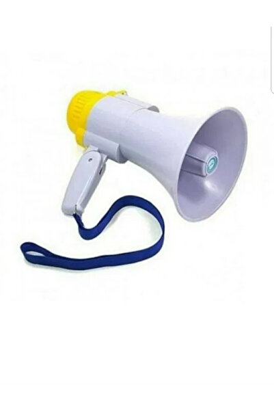 NO BRAND Megaphone loudspeaker with recording HQ 108 strap