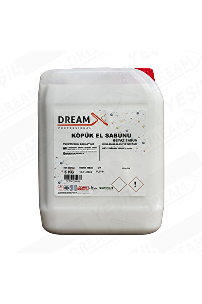 Dream x Köpük El Sabunu Beyaz 5kg.