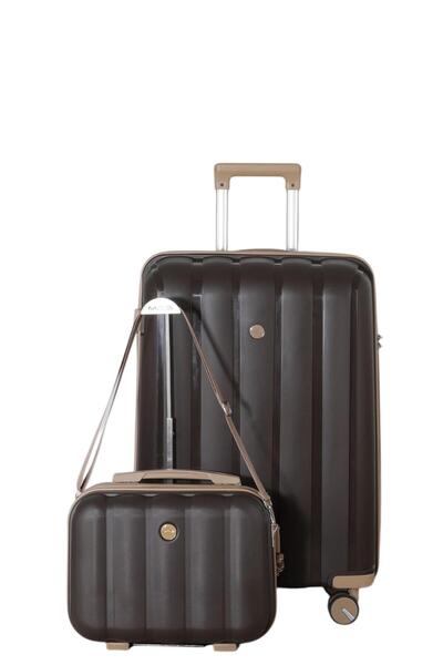 MÇS Polipropilen 2'li Valiz Seti Orta & Makyaj V305