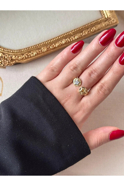 LEROSY CO. Hex Gold Ring