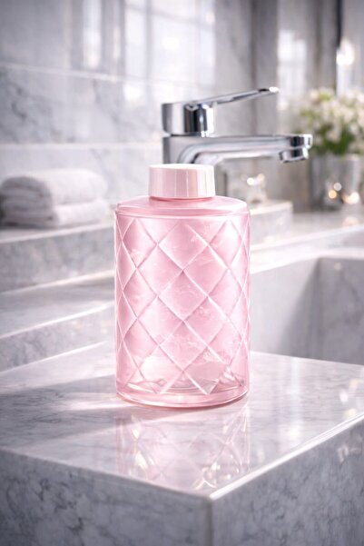 AKUA TAHTA وعاء بديل مزخرف متوافق مع موزع الصابون الأوتوماتيكي من Mijia - نمط...