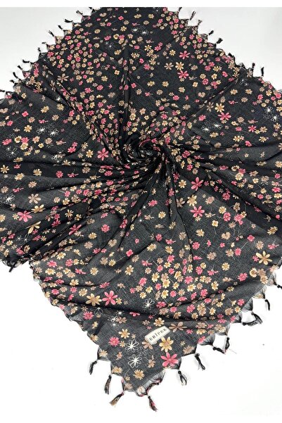 Eripek Sökme Boncuklu Pamuk Tülbent 06113-05