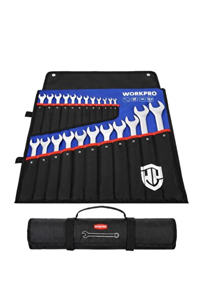 Workpro Wp202504 6-32mm 23 Piece Cr-V Professional Combination Wrench Set + C...