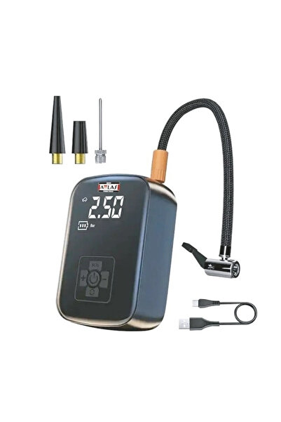 Attlas ATMC 7.4 Akülü Dijital Lastik Şişirme Pompası