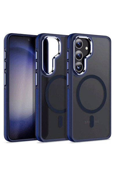 Hulyomer Hub غطاء هوليومر سامسونج جالاكسي إس 24 وينر ماج سيف - أزرق داكن 1185576