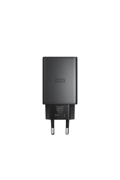 Nomad Încărcător rapid USB-C 40W, GaN Tech, negru