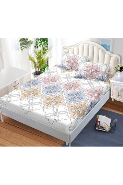 Pucioasa Set cuvertură de pat și fețe de pernă, 3 piese, 2 persoane, 180x200c...