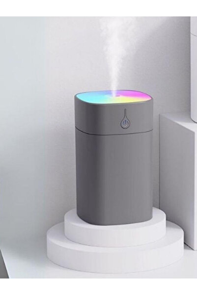 ERDİNEKS Araç İçi ve Masaüstü RGB Işıklı Mini Hava Nemlendirici USB Ultrasoni...