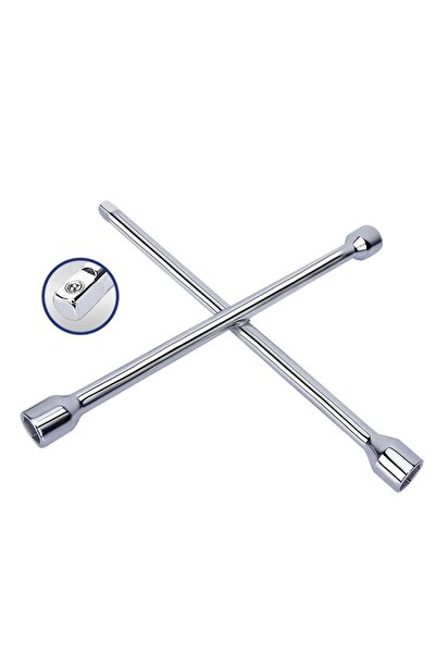 Workpro Wp314006 17 19 21 1/2'' Cr-V 400mm 4-Point Professional Lug Wrench