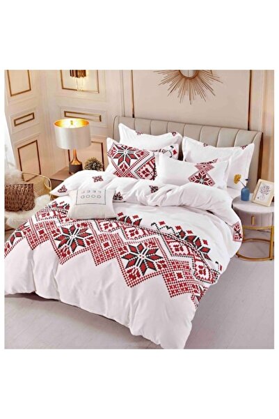 JOJO HOME Bed Linen, Jojo Home, Traditional Print, M2, 6 Pieces, 2 Persons, 2...