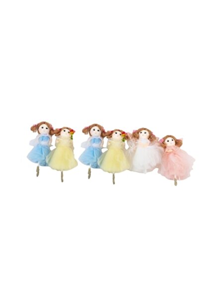 OEM Set of 6 Textile and Polystyrene Dolls, Multicolor
