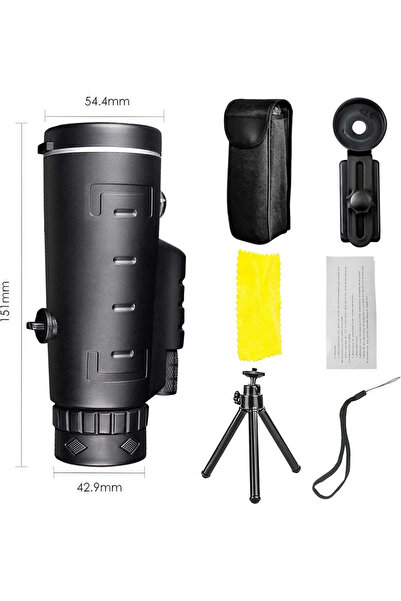 China Made Monocular Telescope, HD High Power Bak 4 Prism Waterproof Pocket C...