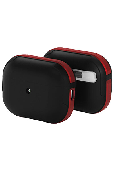 BSN STİL Bsnshop AirPods Pro 2 (2Nd Generation) Mo-A8 Armor Case - Red 1058986