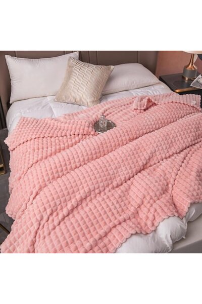 JOJO HOME Cocolino Blanket for Double Bed, Jojo Home, Coral