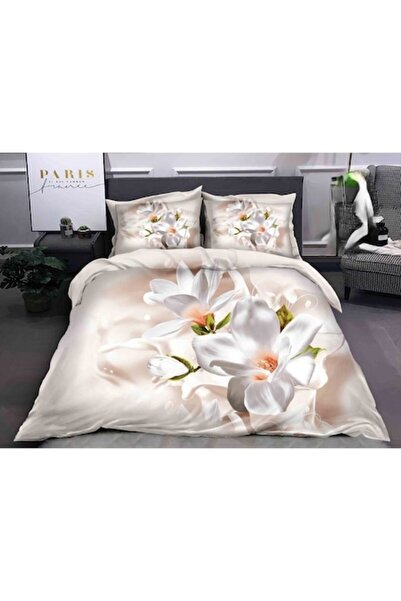 Pucioasa Set Lenjerie Pat Dublu, Pucioasa, Imprimeu Digital 3D, 4 Piese, 2 Pe...