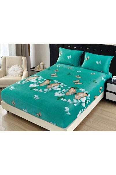 OEM Double Bed Cover and Pillowcases Set, Cocolino, Butterfly Print, 3 pieces...