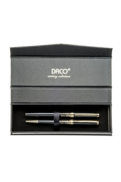 daço Daco SE268N Black ballpoint pen set