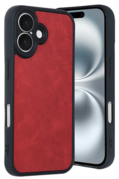 BSN STİL Bsnshop 16 Case Aras Leather Cover - Red 1058986