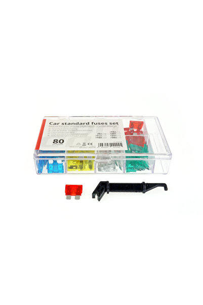 AMIO СТАНДАРТНА кутия за предпазители за кола 80 бр.