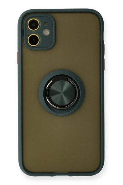 BSN STİL غطاء سيليكون من BSNSHOP 11 مع حلقة مونتريال - أخضر 1058986