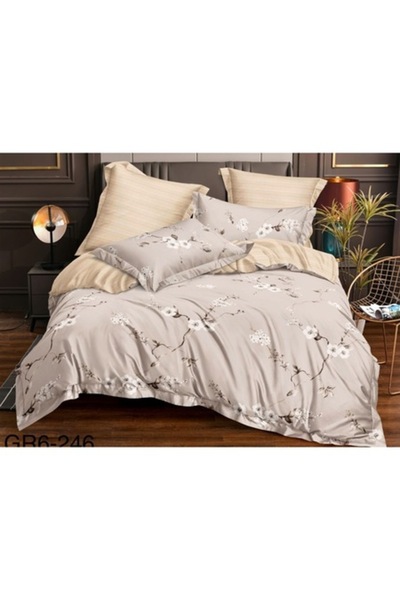 OEM Σετ Λευκών Ειδών Διπλού Κρεβατιού, Finet, 6 Τεμάχια, Για 2 Άτομα, Λουλούδ...