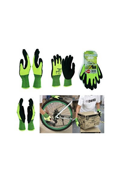 AyShop Nylon Insole Nitrile Foam Coating Wear-Resistant Work Gloves