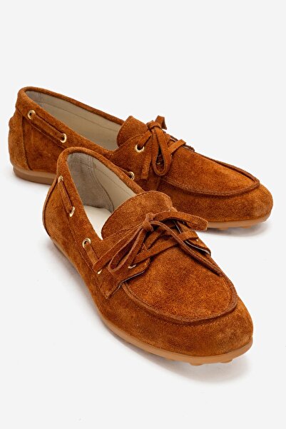 Zeynep Sıradağlı Balerini din piele naturală pentru femei Felicity, din piele...