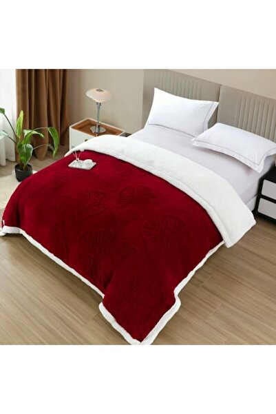 OEM Premium Fleece Blanket with Zipper, Microfiber, 3D Butterfly Embossed