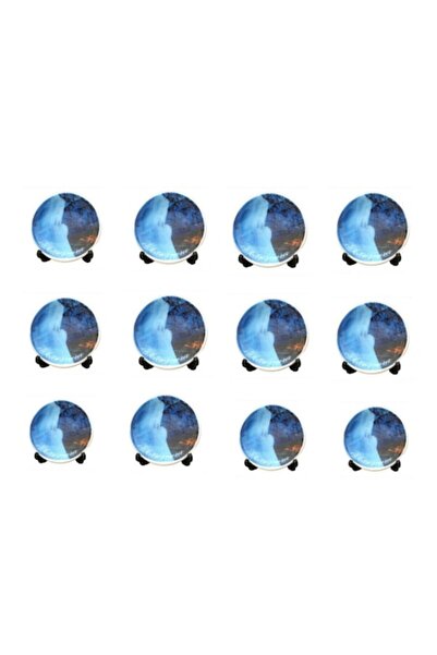 OEM Set of 12 Decorative Magnets - Scarisoara, 6x6 cm