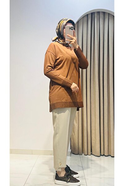 Tığ Triko ETEK UCU SİMLİ TRİKO TUNİK