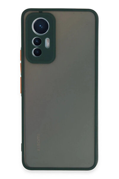 Hulyomer Hub غطاء حماية من السيليكون من هوليومر لهاتف شاومي مي 12 لايت - أخضر...