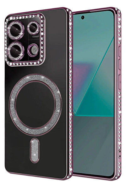 Hulyomer Hub حافظة هوليومر شاومي ريدمي 13C جوك سيملي ماجنيتيسيف - وردي 1185576