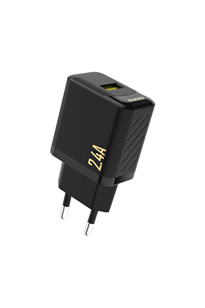 DUDAO Încărcător rapid USB-A A23, 2.4A, negru
