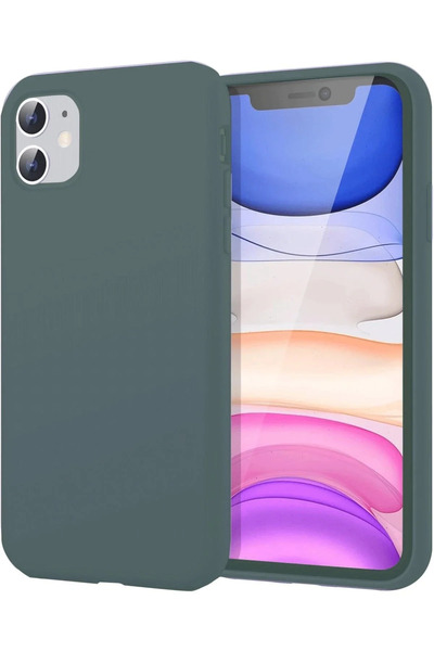 BSN STİL حافظة BSNSHOP 11 من السيليكون الأول - أخضر داكن 1058986