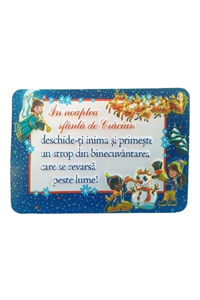 OEM Decorative Paper Magnet with Christmas Designs