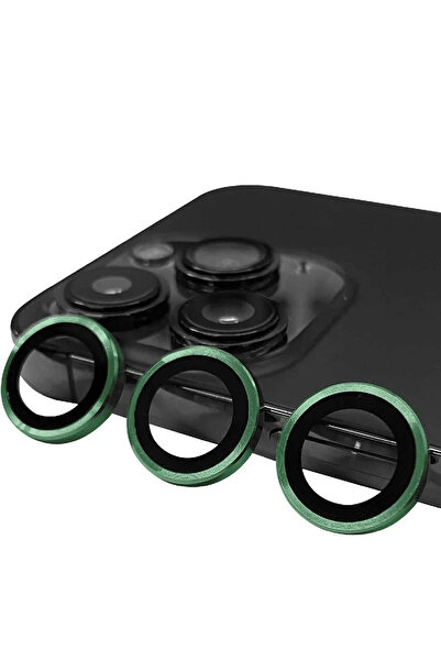 BSN STİL عدسة كاميرا BSNSHOP 13 Pro Raze المعدنية - أخضر 1058986