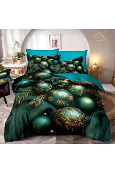 JOJO HOME Double Bed Linen Set, Jojo Home, 5D Christmas Print