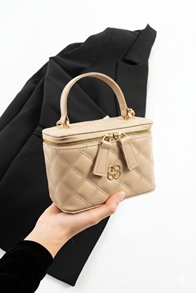 Zealous حقيبة يد وكتف فاخرة وعصرية مطرزة بسلسلة شبكية