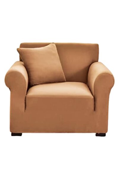 OEM Elastic Armchair Cover, Uni, 90x140cm, Light Brown