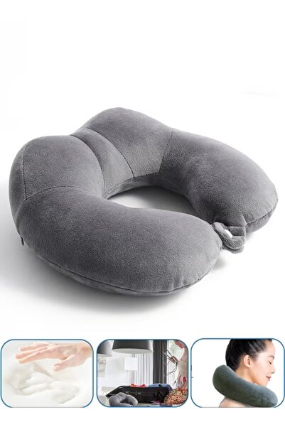 Generic Camelback U-Shaped Neck Support Pillow Airplane Travel Pillow Memory ...