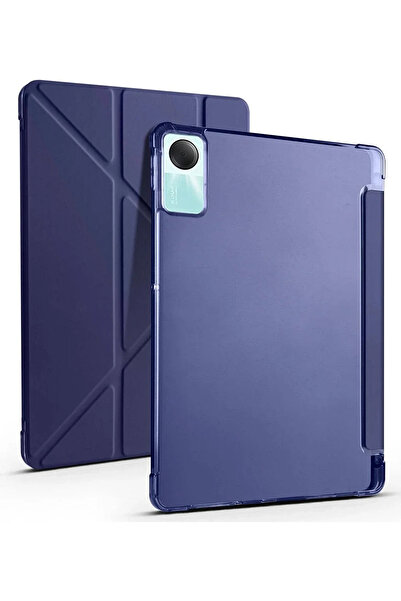 Hulyomer Hub حافظة تابلت هوليومر شاومي ريدمي باد إس إي 4 جي مع حامل قلم - أزر...