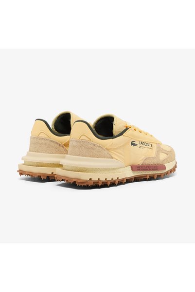 Lacoste حذاء رياضي نسائي أصفر اللون من Elite Active