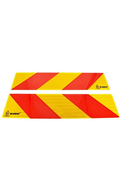 Avex Set placute reflectorizante pentru camioane "VEHICUL SCURT" PREMIUM, AVX...