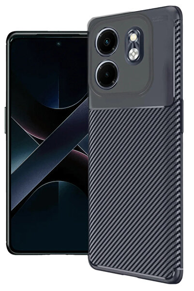 Hulyomer Hub حافظة هوليومر انفينيكس سمارت 9 بغطاء كربوني للتركيز التلقائي - أ...