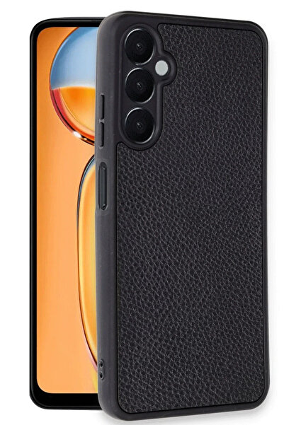 BSN STİL Bsnshop Samsung Galaxy A36 Case Aras Leather Cover - Black 1058986